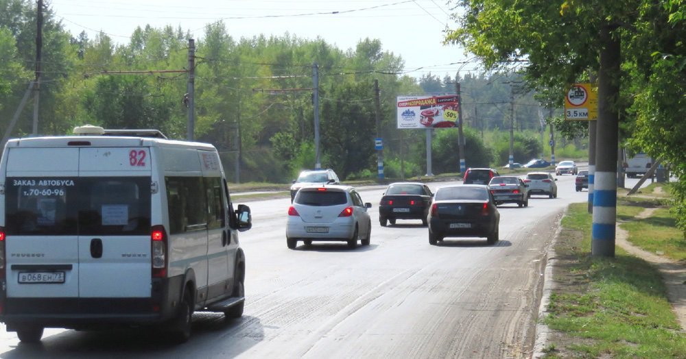 Фотография рекламного носителя, тип: Билборд 3x6, адрес: Димитровградское ш. Х Академика Павлова ул., поз.1, Ульяновск, Ульяновская область, Россия. Сторона B №690497