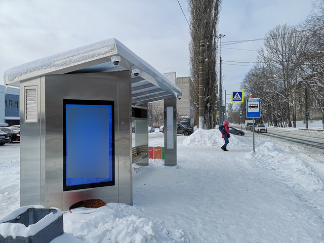 Фотография рекламного носителя, тип: Остановка, адрес: Адмирала Васюнина ул., ост. Поликлиника №30, Нижний Новгород, Нижегородская область, Россия. Сторона B1-В10 №871917