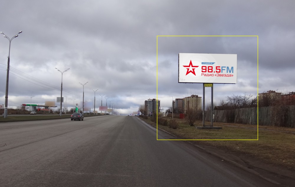 Фотография рекламного носителя, тип: Билборд 3x6, адрес: 10 лет Октября ул. Х 40 лет Победы ул., около ДНТ "Восток", Ижевск, Республика Удмуртия, Россия. Сторона A №785753