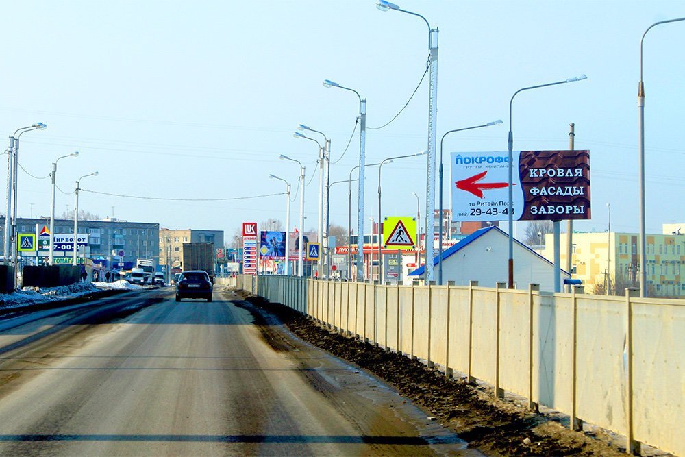 Фотография рекламного носителя, тип: Билборд 3x6, адрес: Пенза - Шемышейка а/д, напротив Ритейл-Парка 1-й, Пенза, Пензенская область, Россия. Сторона A №758863