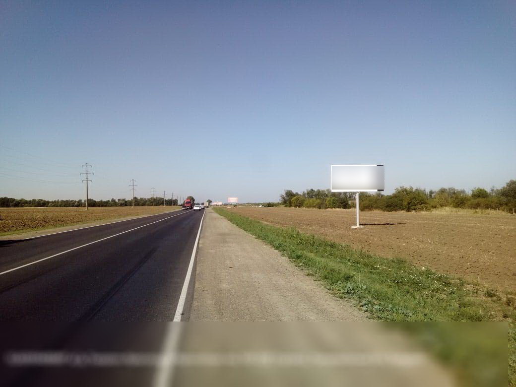Фотография рекламного носителя, тип: Билборд 3x6, адрес: Краснодар-Темрюк а/д, 76 270м, Славянск-на-Кубани, Краснодарский край, Россия. Сторона A №840640