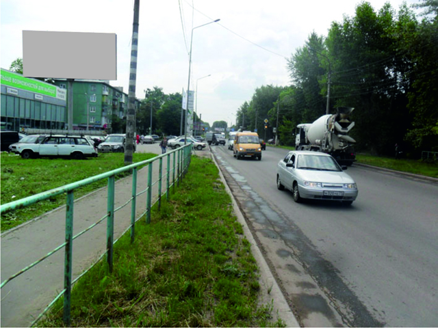 Фотография рекламного носителя, тип: Билборд 3x6, адрес: Мира ул., д.18, Новомосковск, Тульская область, Россия. Сторона Б №364300