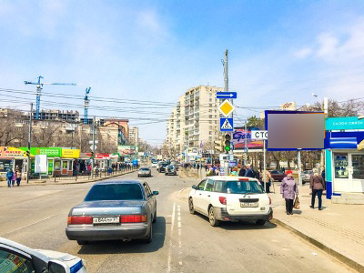 Фотография рекламного носителя, тип: Билборд 3x6, адрес: Льва Толстого ул., д.22, Хабаровск, Хабаровский край, Россия. Сторона А №665309