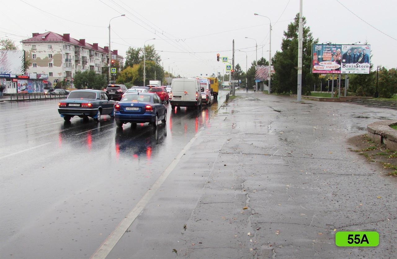 Фотография рекламного носителя, тип: Билборд 3x6, адрес: Красный путь ул., ост. Старозагородная роща, Омск, Омская область, Россия. Сторона А1 №419304