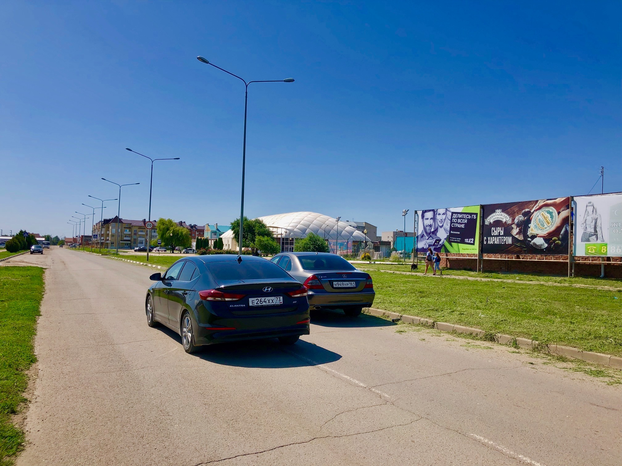 Фотография рекламного носителя, тип: Билборд 3x6, адрес: Западная ул., в сторону спорткомплекса, Ейск, Краснодарский край, Россия. Сторона A3 №1023178