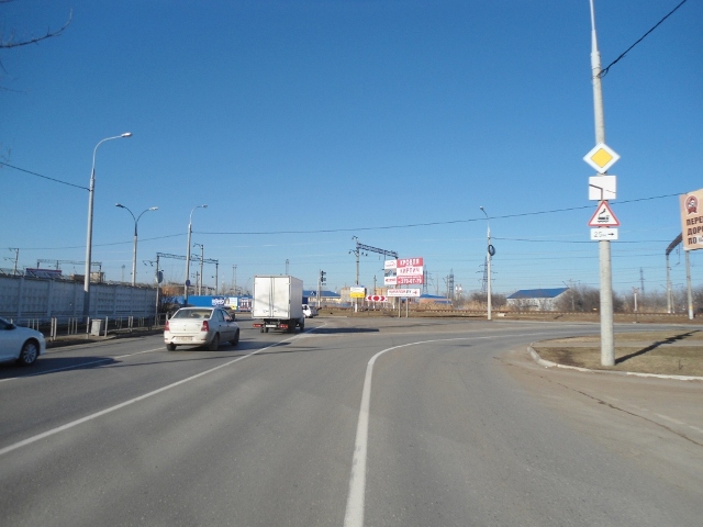 Фотография рекламного носителя, тип: Билборд 3x6, адрес: Новороссийская ул. Х Лизы Чайкиной ул., Краснодар, Краснодарский край, Россия. Сторона A1-A3 №409525