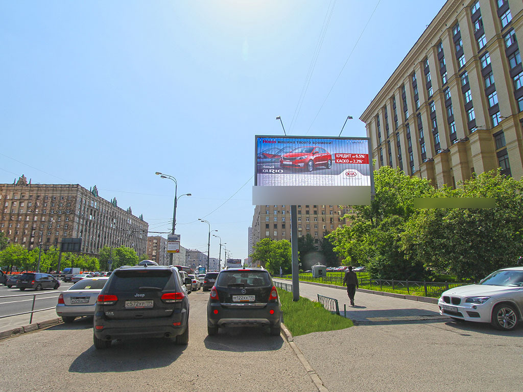 Фотография рекламного носителя, тип: Билборд 3x6, адрес: Мира пр-т., д.101, Москва, Россия. Сторона Аh1-Аh4 №938492