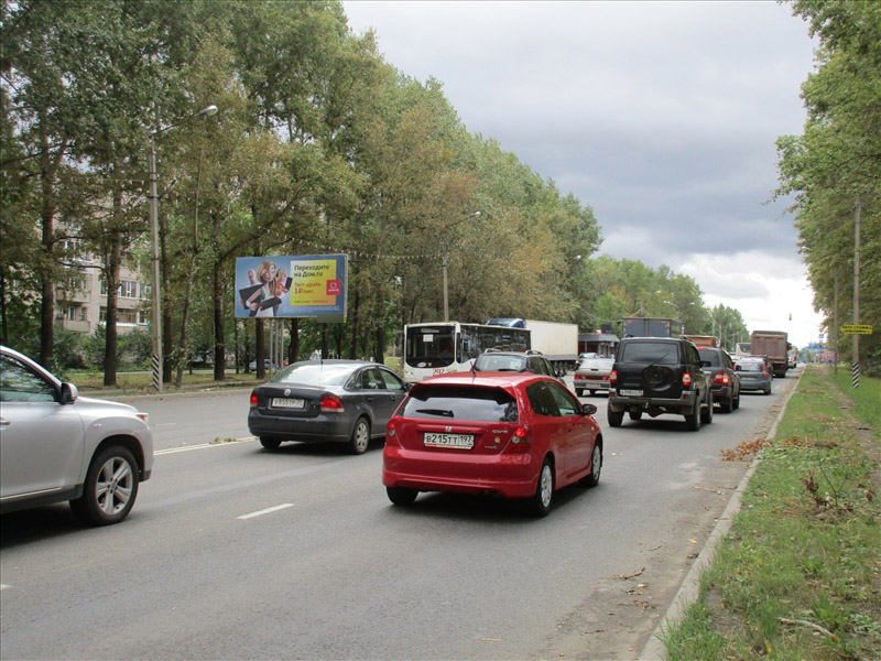 Фотография рекламного носителя, тип: Билборд 3x6, адрес: Окружное ш., 150м от Ильюшина ул., Вологда, Вологодская область, Россия. Сторона Б №504654