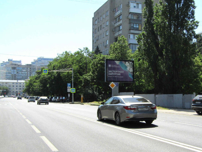 Фотография рекламного носителя, тип: Ситиборд 2.7x3.7, адрес: Красных Партизан ул., д.238, Краснодар, Краснодарский край, Россия. Сторона А №458755