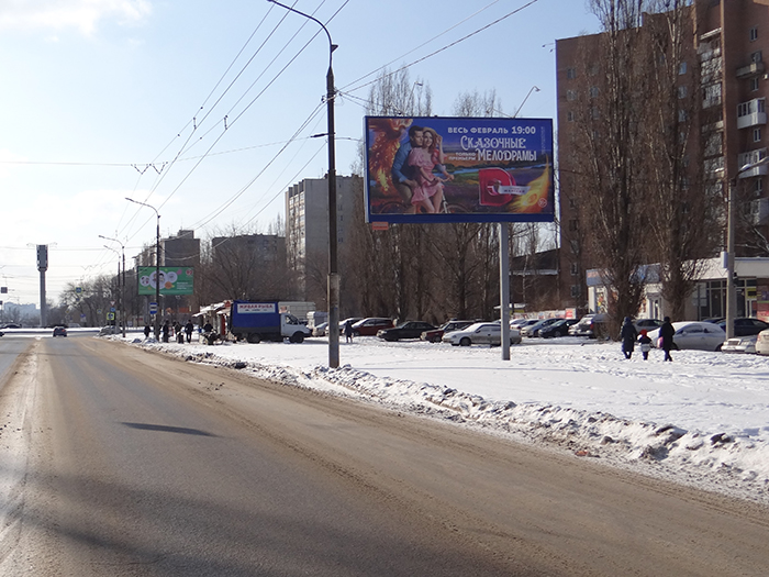 Фотография рекламного носителя, тип: Билборд 3x6, адрес: Вл. Невского ул., д.1а, Воронеж, Воронежская область, Россия. Сторона A №958064