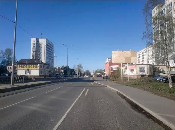 Фотография рекламного носителя, тип: Билборд 3x6, адрес: Выуческого ул. Х Новгородский пр-т., Архангельск, Архангельская область, Россия. Сторона А №820778