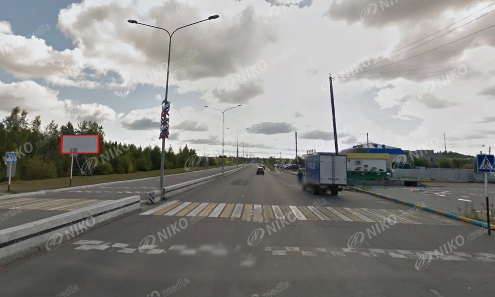 Фотография рекламного носителя, тип: Билборд 3x6, адрес: Сибирская ул., д.19, Нягань, Ханты-Мансийский автономный округ – Югра, Россия. Сторона Б №1068915