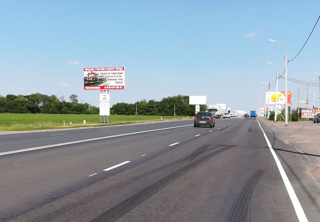 Фотография рекламного носителя, тип: Билборд 3x6, адрес: Дачная ул., от М4, поз.5, Шахты, Ростовская область, Россия. Сторона B №403120