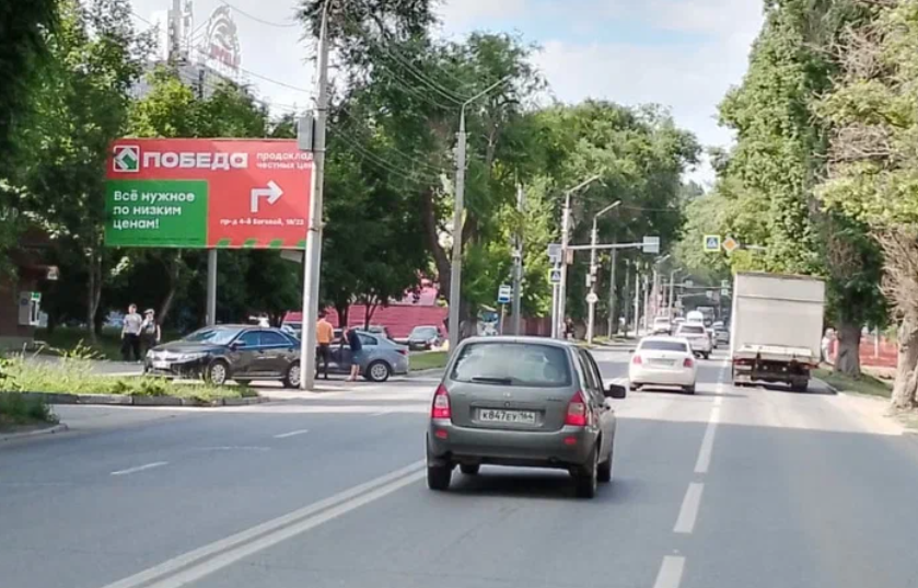 Фотография рекламного носителя, тип: Билборд 3x6, адрес: Политехническая ул., Саратов, Саратовская область, Россия. Сторона Б №834650