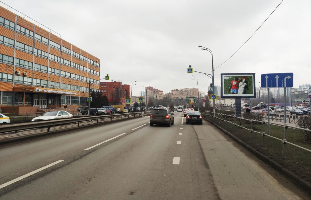 Фотография рекламного носителя, тип: Ситиборд 2.7x3.7, адрес: Олимпийский пр-т.,д.29, Мытищи, Московская область, Россия. Сторона A1-A5 №792029