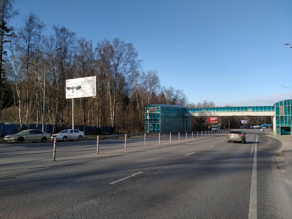 Фотография рекламного носителя, тип: Билборд 3x6, адрес: Волоколамское ш., 26 700м, Красногорск, Московская область, Россия. Сторона Б №722670