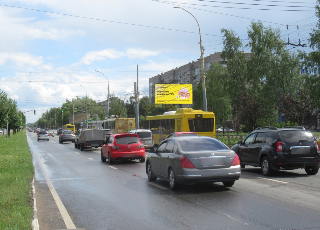 Фотография рекламного носителя, тип: Билборд 3x6, адрес: Ленинградский пр-т. Х Дзержинского пр-т., Ярославль, Ярославская область, Россия. Сторона А12 №1051583