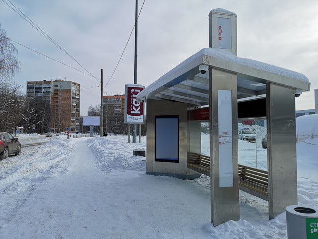 Фотография рекламного носителя, тип: Остановка, адрес: Адмирала Васюнина ул., ост. Поликлиника №30, Нижний Новгород, Нижегородская область, Россия. Сторона A1-А10 №871916
