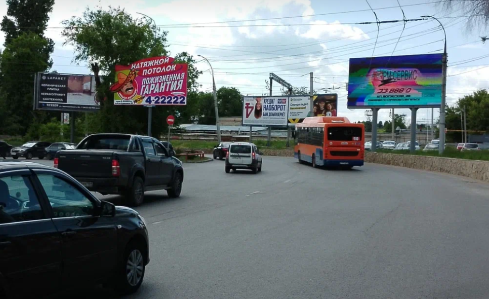 Фотография рекламного носителя, тип: Билборд 3x6, адрес: Орджоникидзе ул., Саратовгаз, Саратов, Саратовская область, Россия. Сторона А №717980