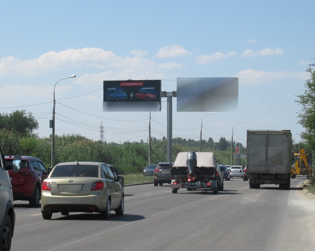Фотография рекламного носителя, тип: Билборд 3x6, адрес: Лазоревая ул., д.358, АЗС"Газпром", Волгоград, Волгоградская область, Россия. Сторона A1 №1000514