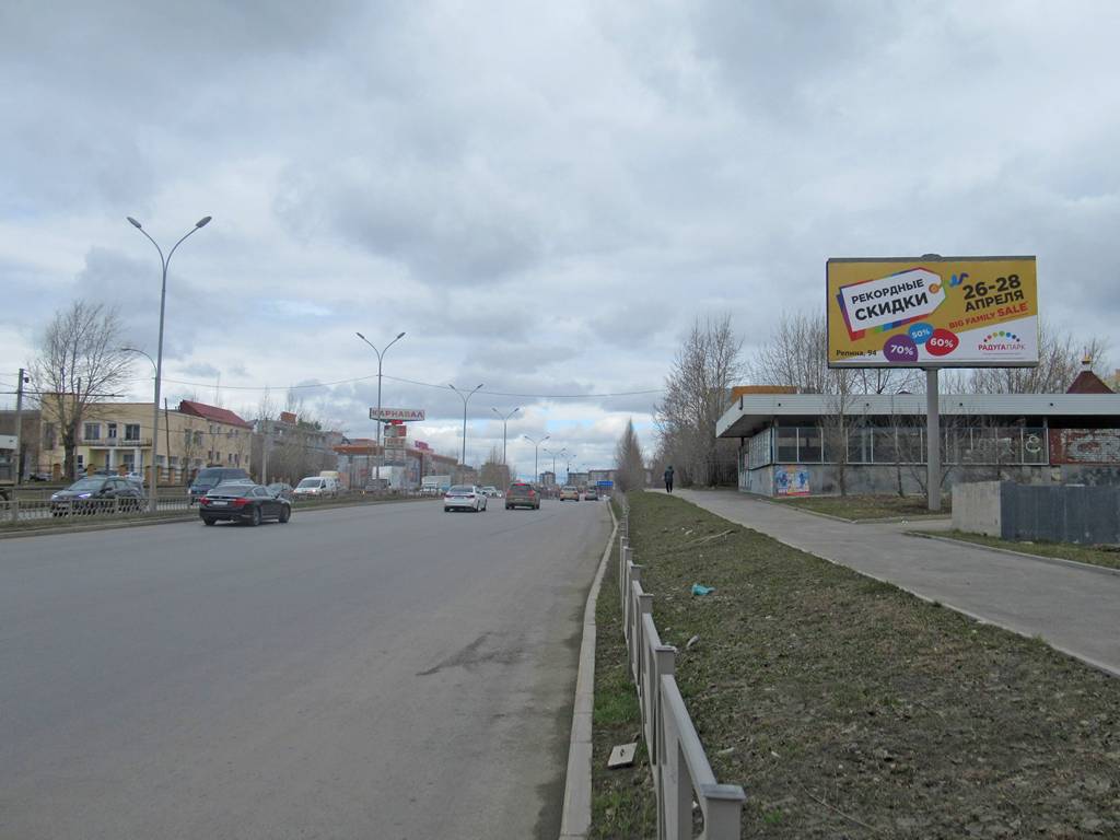 Фотография рекламного носителя, тип: Билборд 3x6, адрес: Бебеля ул., д.37, Екатеринбург, Свердловская область, Россия. Сторона A №824714