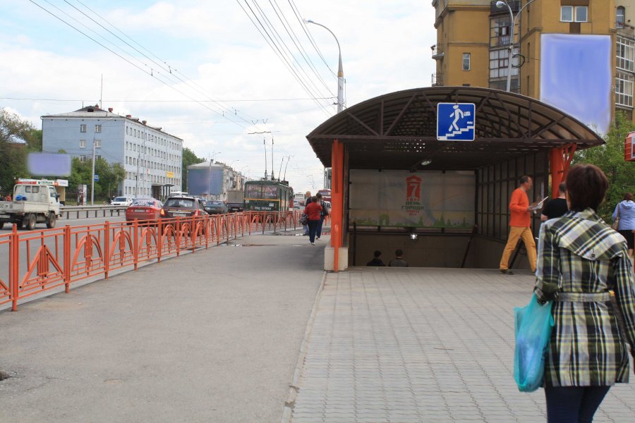 Фотография рекламного носителя, тип: Нестандартный билборд, адрес: Байкальская ул., ост. "Волжская", поз.2, Иркутск, Иркутская область, Россия. Сторона А №792410