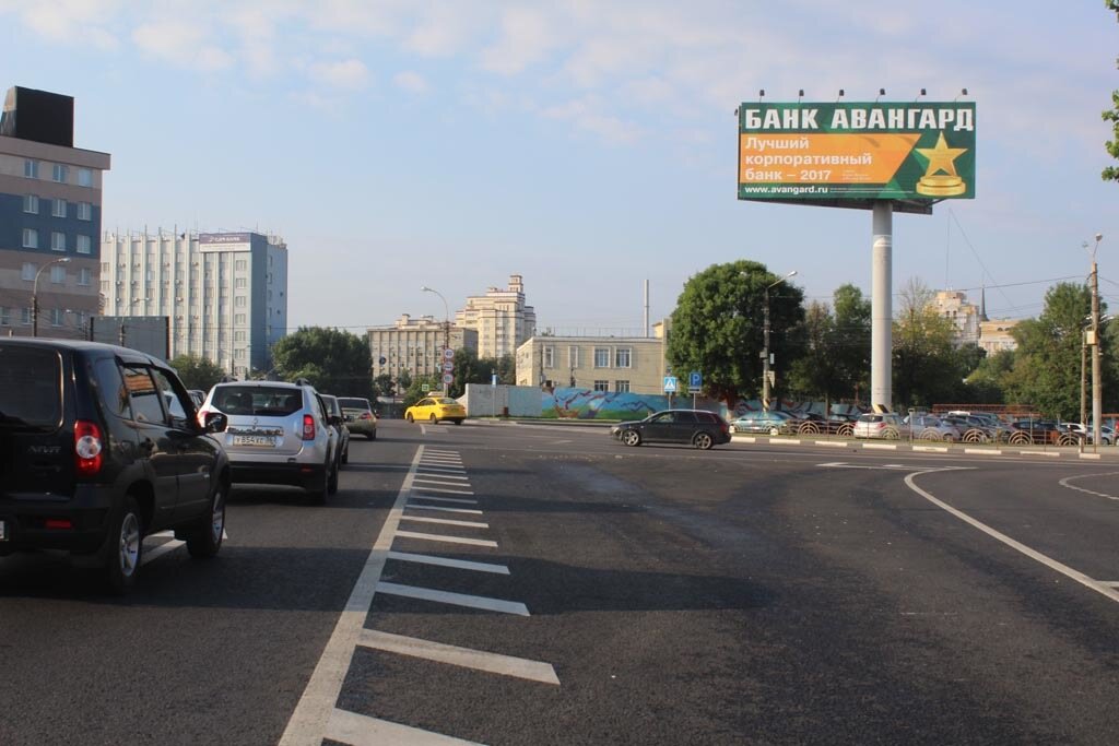 Фотография рекламного носителя, тип: Суперсайт 5x12, адрес: Ленина ул., ост. Работница, Воронеж, Воронежская область, Россия. Сторона A №1087961