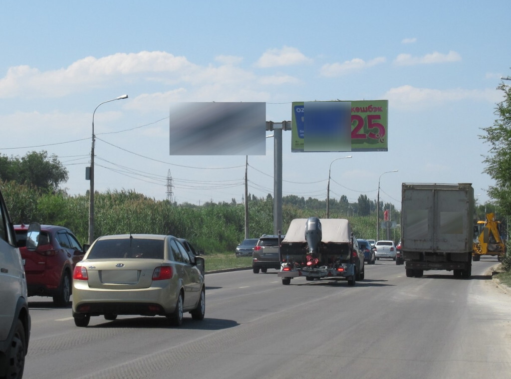 Фотография рекламного носителя, тип: Билборд 3x6, адрес: Лазоревая ул., д.358, АЗС"Газпром", Волгоград, Волгоградская область, Россия. Сторона A2 №1000515