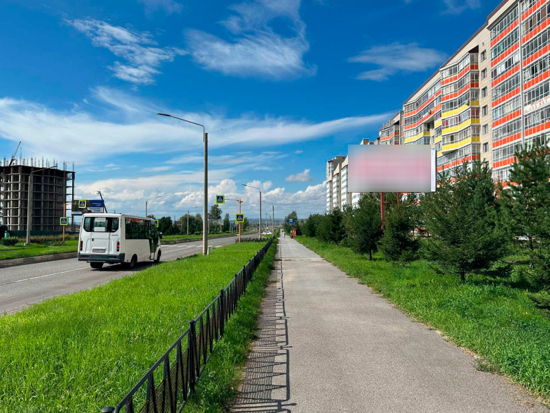 Фотография рекламного носителя, тип: Билборд 3x6, адрес: Мира ул., д.5, поз.2, Красноярск, Красноярский край, Россия. Сторона A №1323721