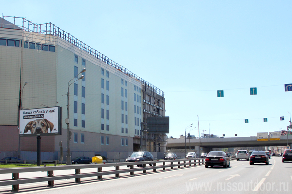 Фотография рекламного носителя, тип: Билборд 3x6, адрес: Большая Тульская ул., д.19, Москва, Россия. Сторона Б1 №277793