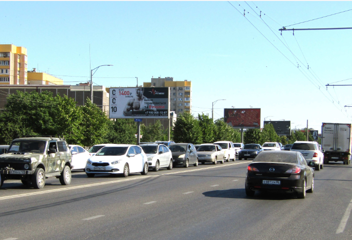 Фотография рекламного носителя, тип: Билборд 3x6, адрес: Дзержинского ул., д.209, Краснодар, Краснодарский край, Россия. Сторона Б №459401