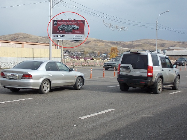 Фотография рекламного носителя, тип: Билборд 3x6, адрес: Калинина ул., д.94, Красноярск, Красноярский край, Россия. Сторона Б №776286