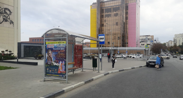 Фотография рекламного носителя, тип: Остановка 1.8x1.2, адрес: Молодогвардейская ул., д.222, Самара, Самарская область, Россия. Сторона B2 №829442