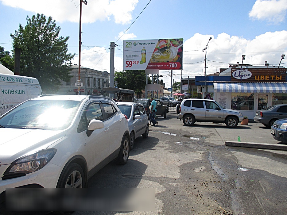 Фотография рекламного носителя, тип: Билборд 3x6, адрес: Гоголевский пер., д.31д Х Чехова ул., Таганрог, Ростовская область, Россия. Сторона B №613135