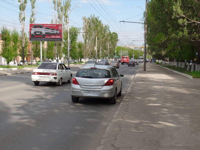Фотография рекламного носителя, тип: Билборд 3x6, адрес: 50 лет Октября пр-т., д.134/1, Саратов, Саратовская область, Россия. Сторона Б №819346