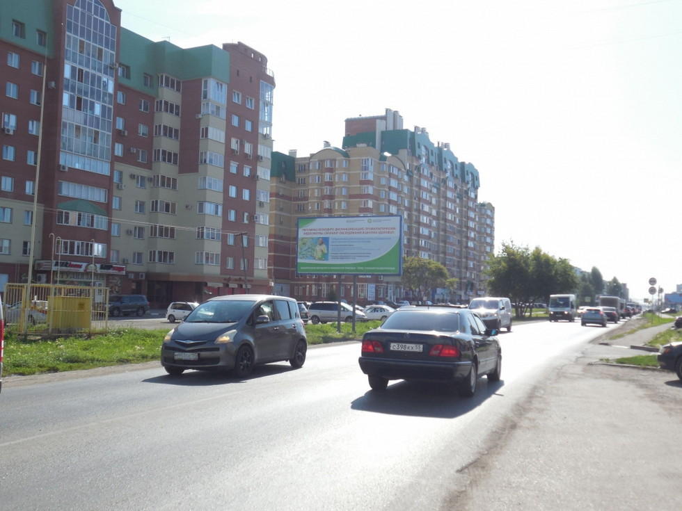 Фотография рекламного носителя, тип: Билборд 3x6, адрес: 70 лет Октября ул. X Туполева ул., Омск, Омская область, Россия. Сторона В №1009688