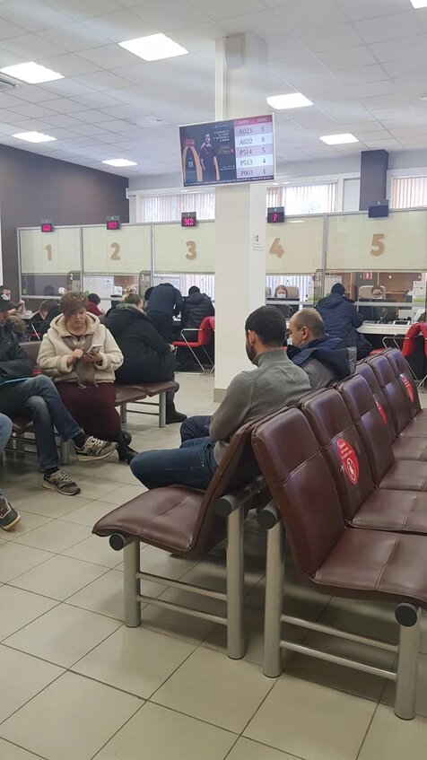 Фотография рекламного носителя, тип: Видеоэкран, адрес: МФЦ «», Шоссейная ул., д.15, Бугры, Ленинградская область, Россия. Сторона/вариант №946268