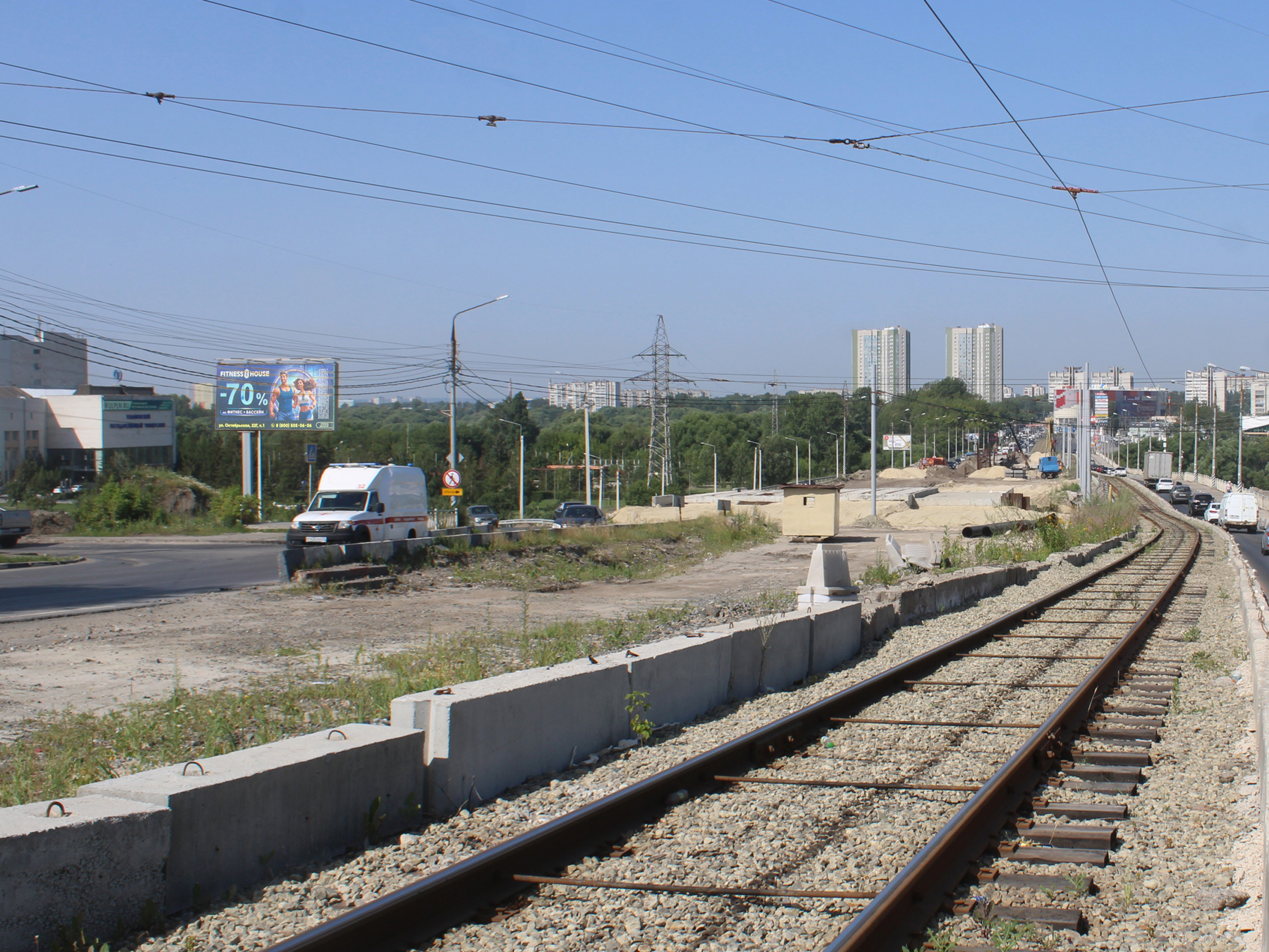 Фотография рекламного носителя, тип: Билборд 3x6, адрес: Минаева ул. Х Хлебозаводская ул., Ульяновск, Ульяновская область, Россия. Сторона B №1096453