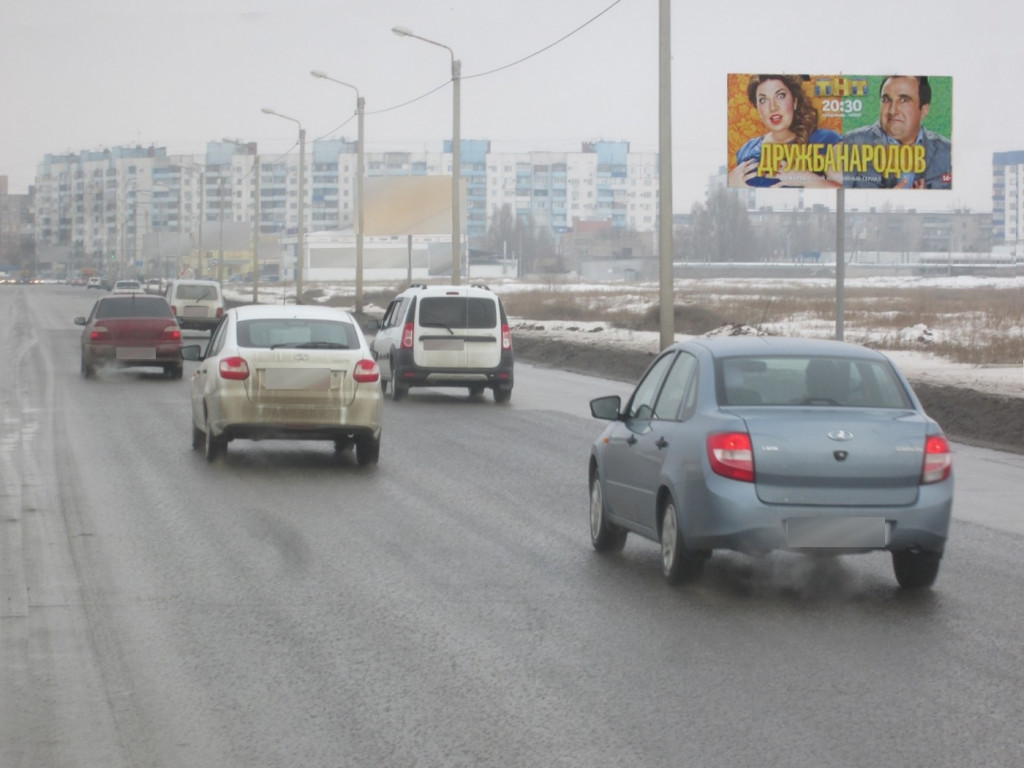 Фотография рекламного носителя, тип: Билборд 3x6, адрес: Карбышева ул., д.110, н-в, Волжский, Волгоградская область, Россия. Сторона А №1000579