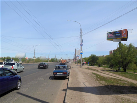 Фотография рекламного носителя, тип: Суперсайт 4x12, адрес: Лукашевича ул. Х Степанца ул., Омск, Омская область, Россия. Сторона A №382234