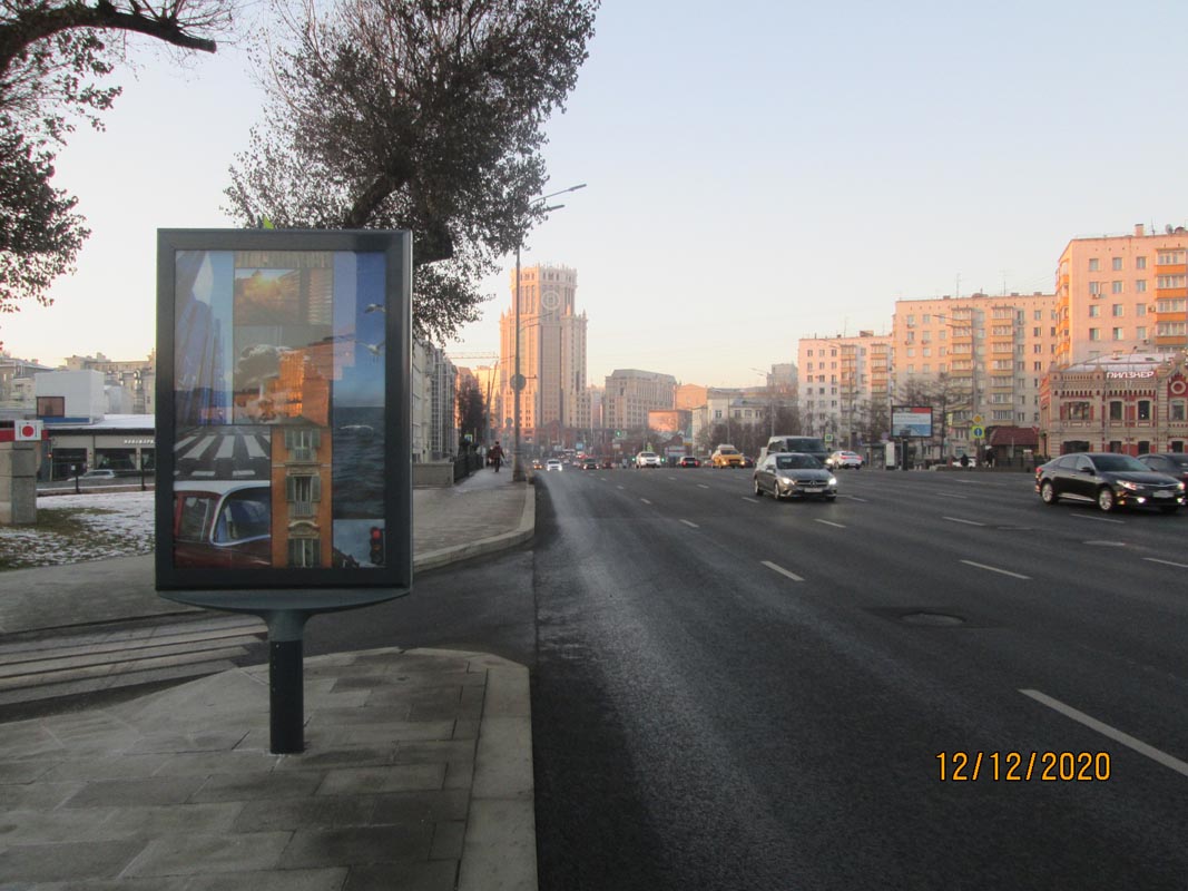 Фотография рекламного носителя, тип: Ситиформат 1.8x1.2, адрес: Краснохолмская Ниж. ул., д.5, Москва, Россия. Сторона В №849429
