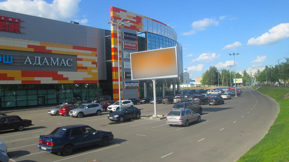 Фотография рекламного носителя, тип: Билборд 3x6, адрес: 25 Сентября ул., д.35а, поз.2, Смоленск, Смоленская область, Россия. Сторона B1-B3 №749309