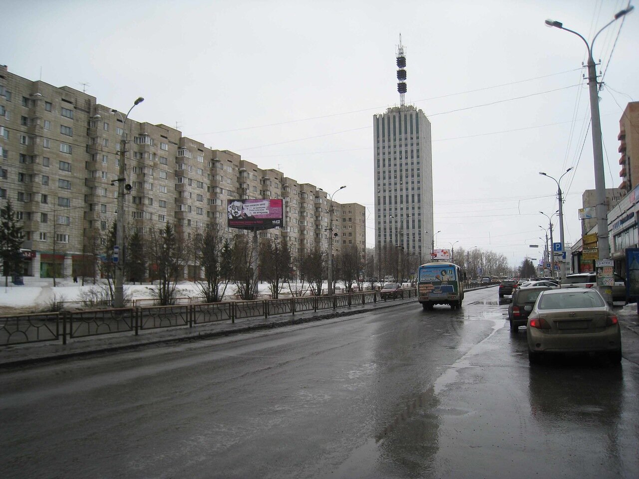 Фотография рекламного носителя, тип: Билборд 3x6, адрес: Воскресенская ул., д.6, Архангельск, Архангельская область, Россия. Сторона B №764707