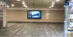 Фотография рекламного носителя, тип: Видеоэкран, адрес: Станция метро «Баррикадная», линия Таганско-Краснопресненская, Москва, Россия. Сторона/вариант №1325116