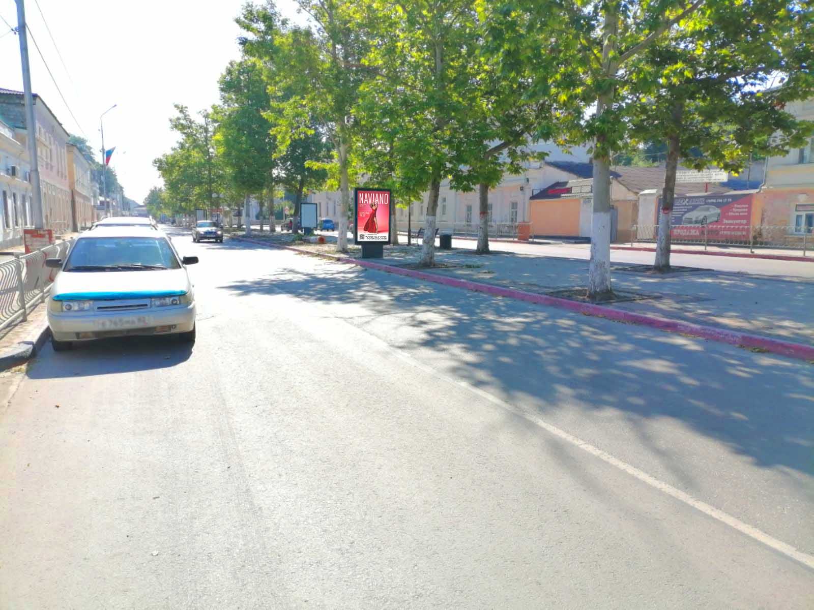 Фотография рекламного носителя, тип: Ситиформат 1.8x1.2, адрес: Пирогова ул., д.15, поз.2, Керчь, Республика Крым, Россия. Сторона A2 №1046898