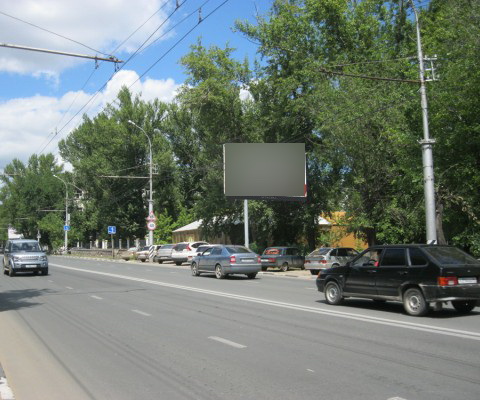 Фотография рекламного носителя, тип: Билборд 3x6, адрес: Б. Садовая ул., д.239, поз.2, Саратов, Саратовская область, Россия. Сторона А №775118