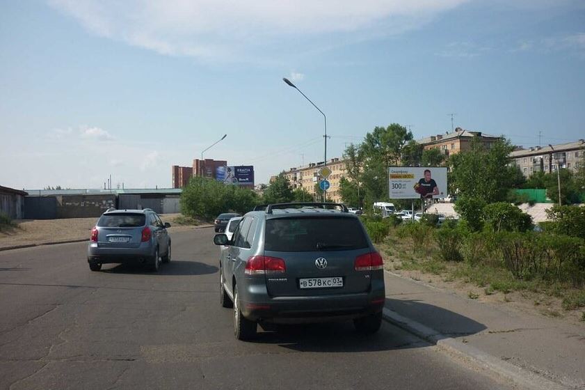 Фотография рекламного носителя, тип: Билборд 3x6, адрес: Революции 1905 г. ул. Х 50-Летия Октября пр-т., Улан-Удэ, Республика Бурятия, Россия. Сторона А1-А3 №854464