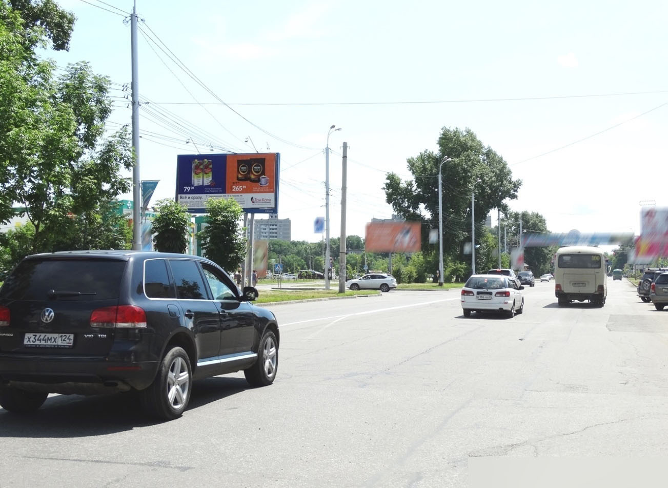 Фотография рекламного носителя, тип: Билборд 3x6, адрес: Суворова ул., д.15, Хабаровск, Хабаровский край, Россия. Сторона Б №328147