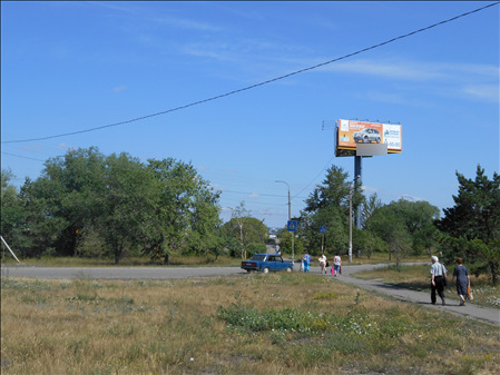 Фотография рекламного носителя, тип: Суперсайт 4x12, адрес: Лукашевича ул. Х Степанца ул., Омск, Омская область, Россия. Сторона A1 №382236