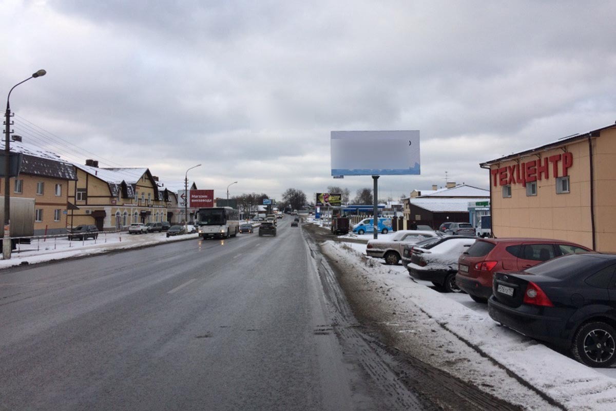 Фотография рекламного носителя, тип: Билборд 3x6, адрес: Быковское ш., уч.55/2, Люберцы, Московская область, Россия. Сторона A №722844